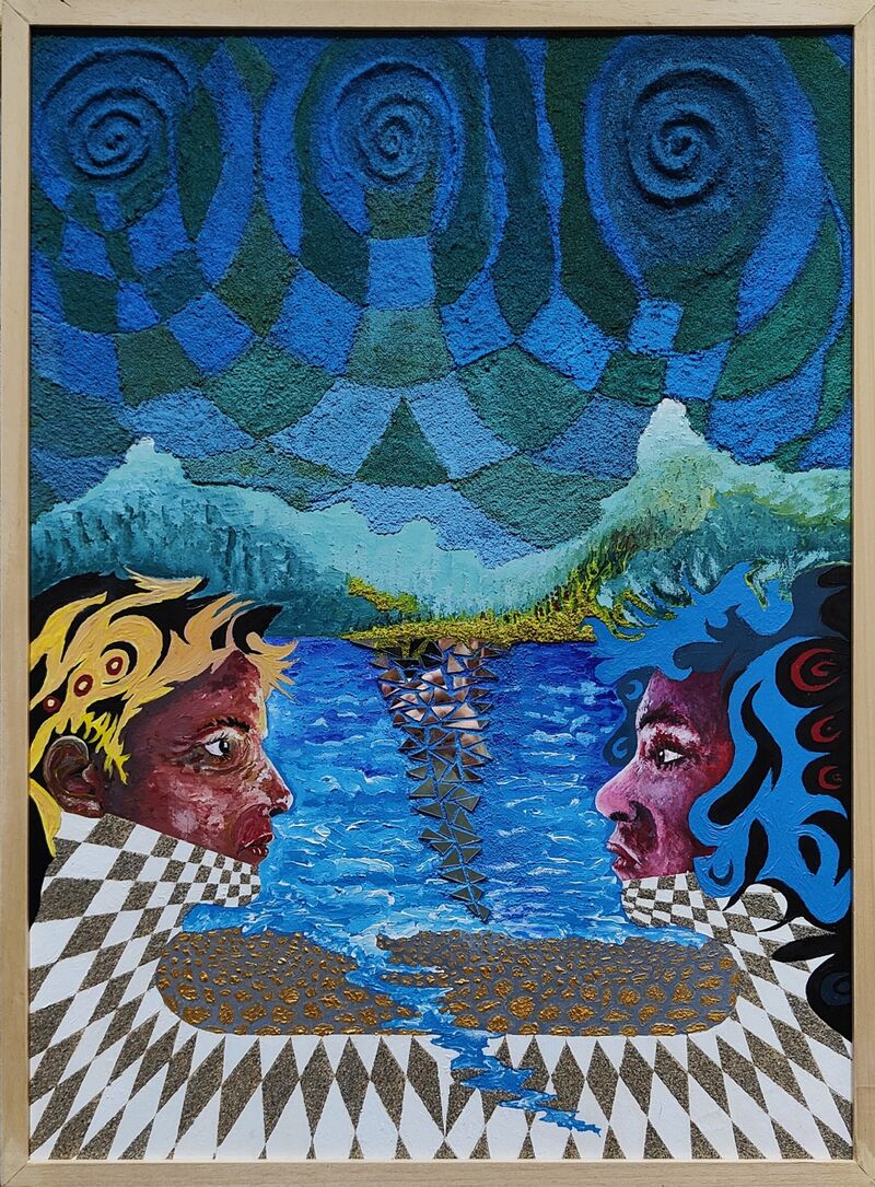 Elementi - Il percorso dell'acqua - a Paintings by nicextremo